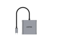 UNITEK Adapter USB-C - 2x HDMI 2.0; 4K MST; M/F V1404B - 1140320 - zdjęcie 2